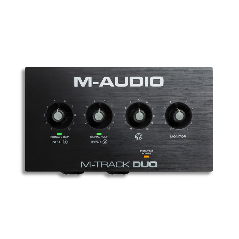 Аудіоінтерфейс M-Audio M-Track Duo - фото 2