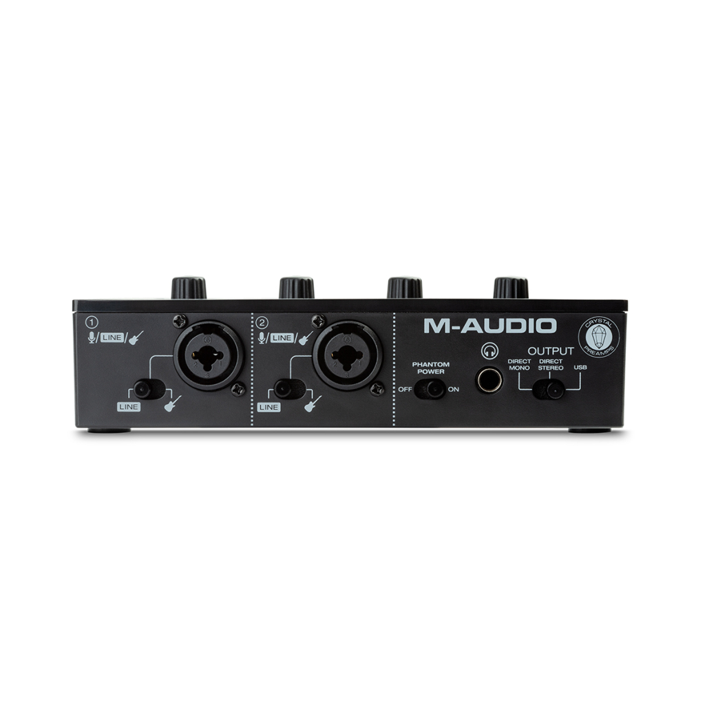 Аудіоінтерфейс M-Audio M-Track Duo - фото 3 Аудіоінтерфейс M-Audio M-Track Duo - фото 3