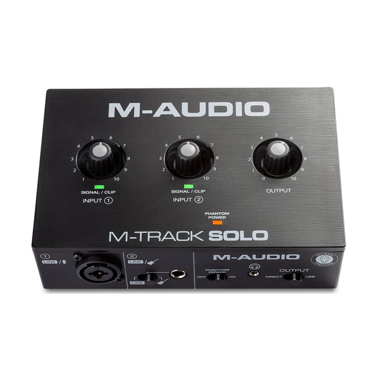 Аудіоінтерфейс M-Audio M-Track Solo - фото 1