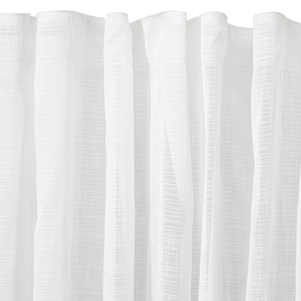 Штора Ardesto Гардина штучний льон 100% поліестер 300х270 см, білий (ART1080WH) - фото 2 Штора Ardesto Гардина штучний льон 100% поліестер 300х270 см, білий (ART1080WH) - фото 2