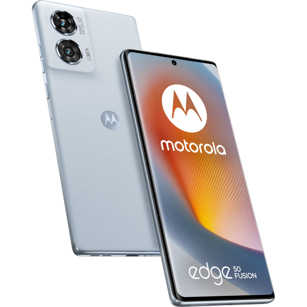 Мобільний телефон Motorola Edge 50 Fusion 8/256GB Marshmallow Blue (PB3T0061UA) - фото 4 Мобільний телефон Motorola Edge 50 Fusion 8/256GB Marshmallow Blue (PB3T0061UA) - фото 4