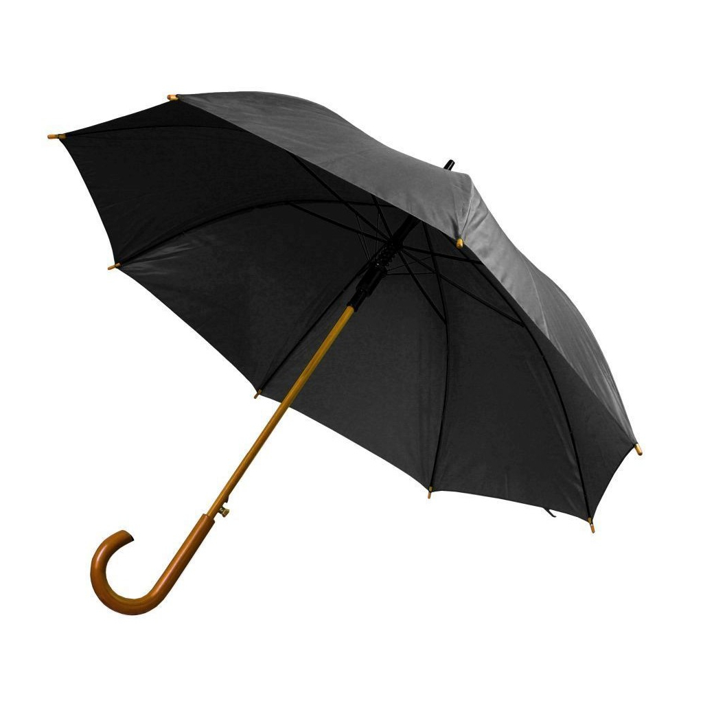 Парасоля Bergamo Toprain Чорна (4513103) - фото 1
