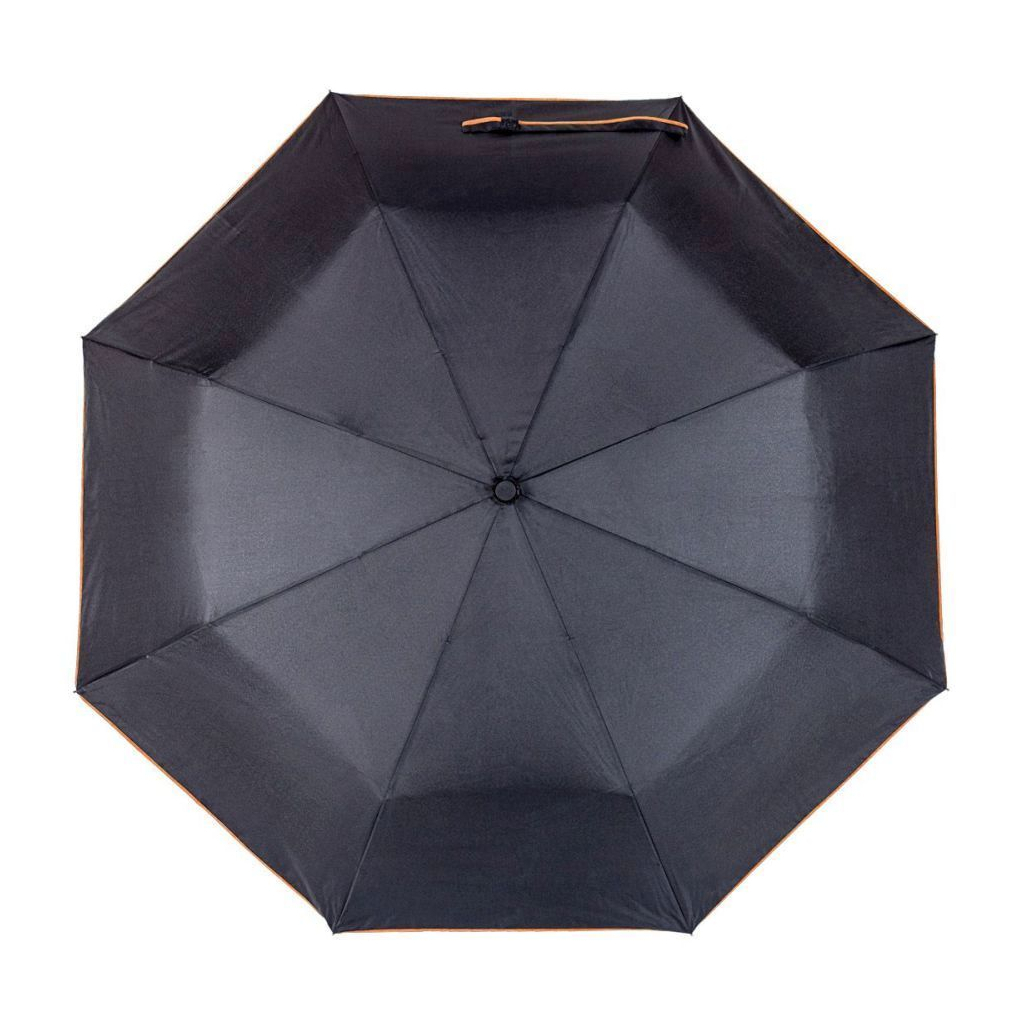 Парасоля Bergamo Sky Напівавтомат Чорно-помаранчева (7040010) - фото 2 Парасоля Bergamo Sky Напівавтомат Чорно-помаранчева (7040010) - фото 2