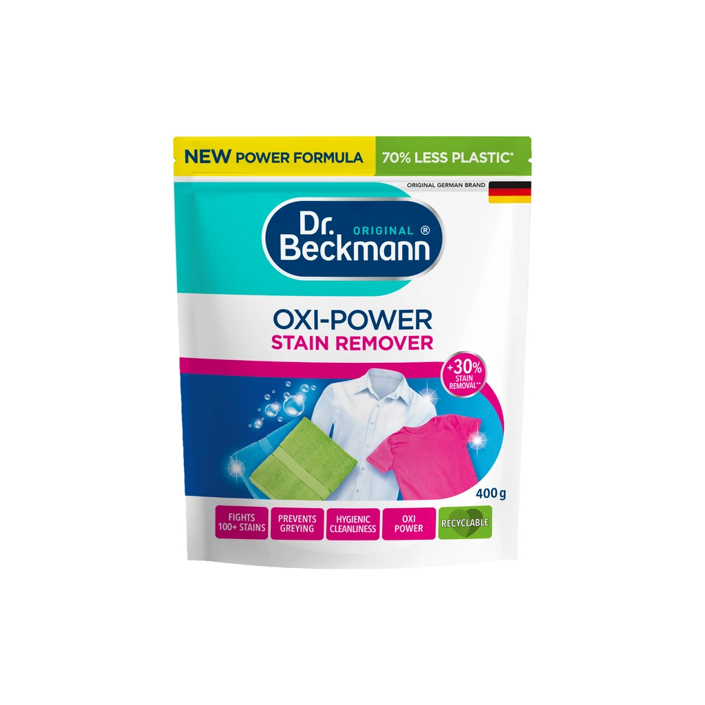 Засіб для видалення плям Dr. Beckmann Кисневий для стійких забруднень і плям 400 г (4008455603414) - фото 1