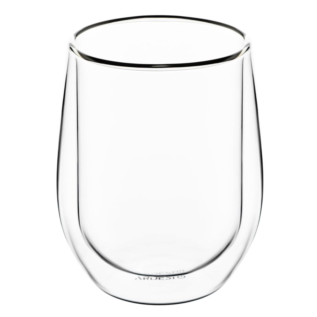 Набір склянок Ardesto з подвійними стінками BR 250 мл 2 шт прозорий (AR2625BR)