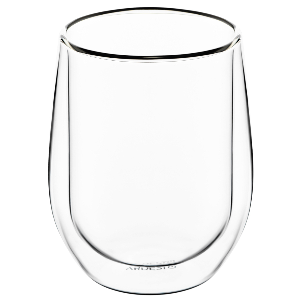 Набір склянок Ardesto з подвійними стінками BR 320 мл 2 шт прозорий (AR2637BR) - фото 1