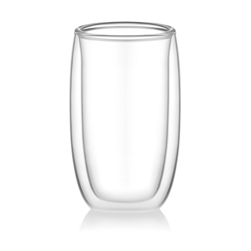 Набір склянок Ardesto з подвійними стінками B 380 мл 2 шт прозорий (AR2638B)