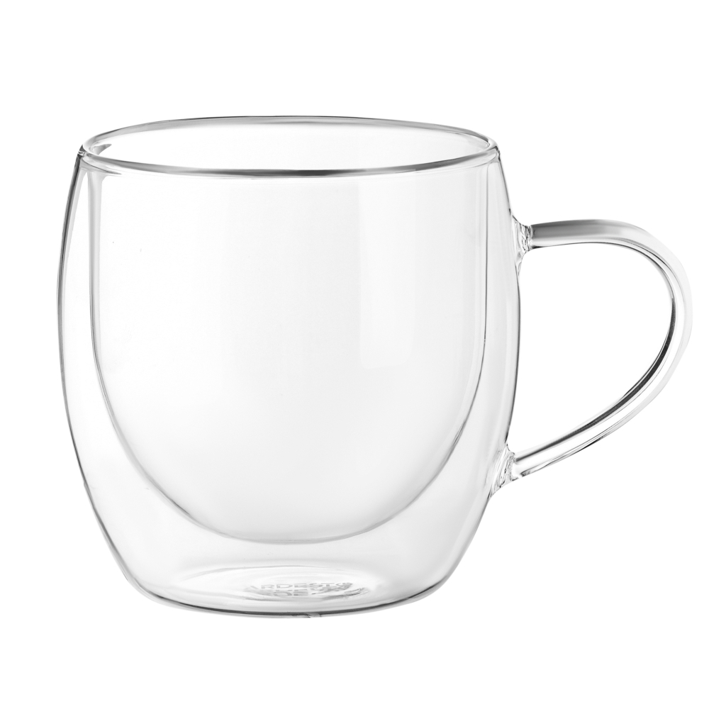 Набір чашок Ardesto BHR 300 мл 2 шт прозорий (AR2630BHR) Набір чашок Ardesto BHR 300 мл 2 шт прозорий (AR2630BHR)