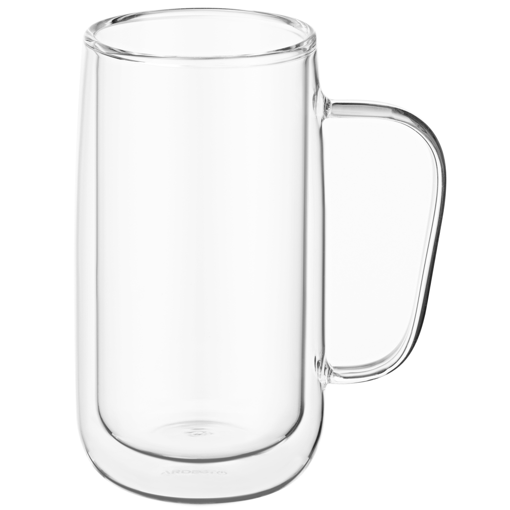 Набір чашок Ardesto BHR 400 мл 2 шт прозорий (AR2640BHR) - фото 1 Набір чашок Ardesto BHR 400 мл 2 шт прозорий (AR2640BHR) - фото 1