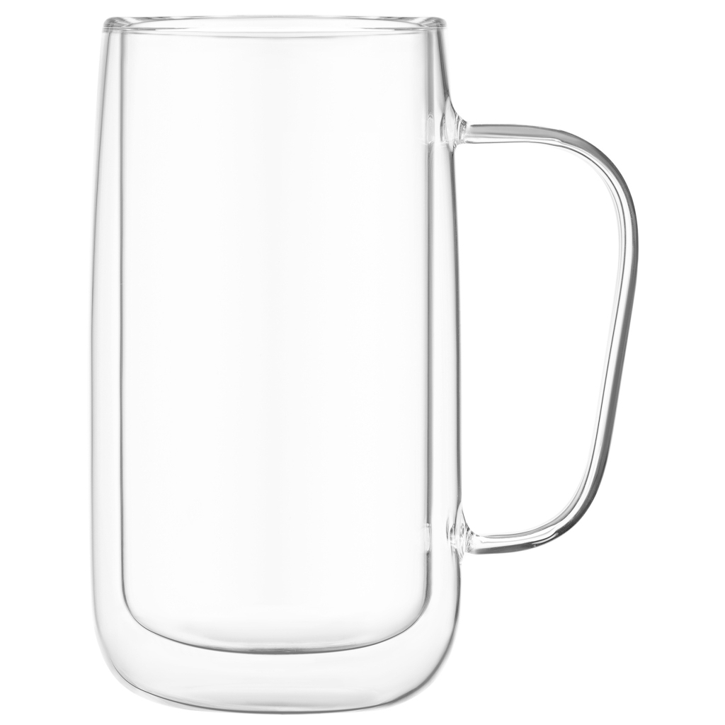 Набір чашок Ardesto BHR 400 мл 2 шт прозорий (AR2640BHR) - фото 2 Набір чашок Ardesto BHR 400 мл 2 шт прозорий (AR2640BHR) - фото 2