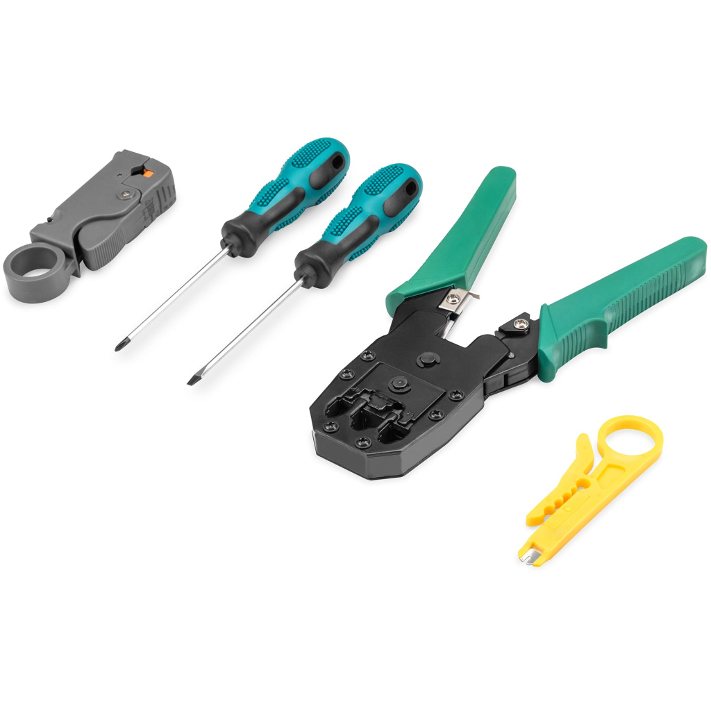Набір інструментів для мережі Digitus Network Tool Set Plus (DN-94027) - фото 7 Набір інструментів для мережі Digitus Network Tool Set Plus (DN-94027) - фото 7
