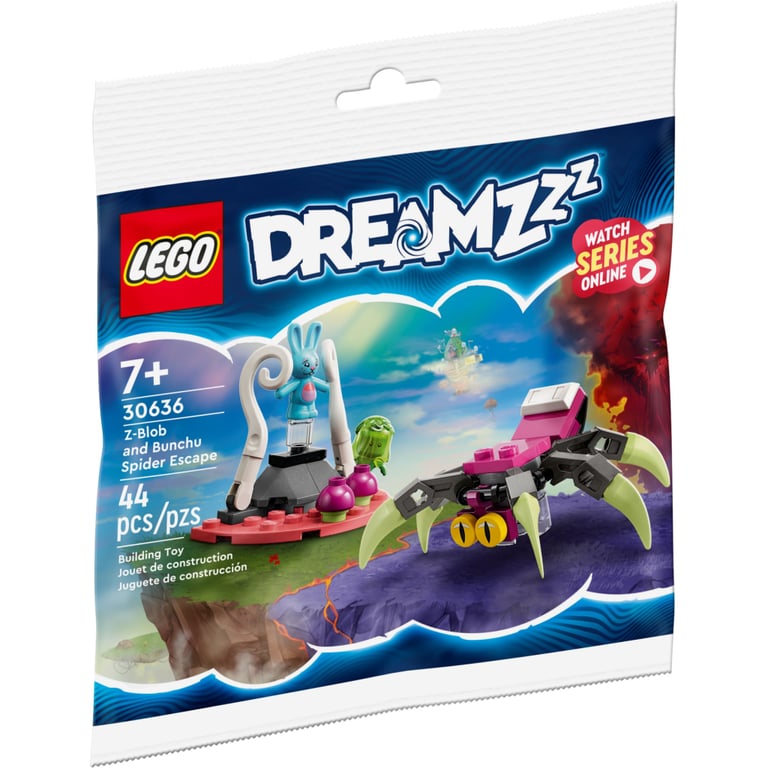 Конструктор LEGO DREAMZzz Втеча Зет-Блоб і Бунчу від павука (30636) - фото 1