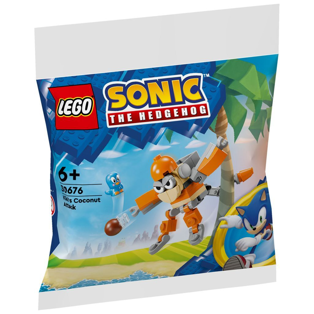 Конструктор LEGO Sonic Кокосова атака Кікі (30676) - фото 1 Конструктор LEGO Sonic Кокосова атака Кікі (30676) - фото 1