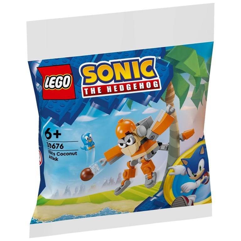 Конструктор LEGO Sonic Кокосова атака Кікі (30676) - фото 1