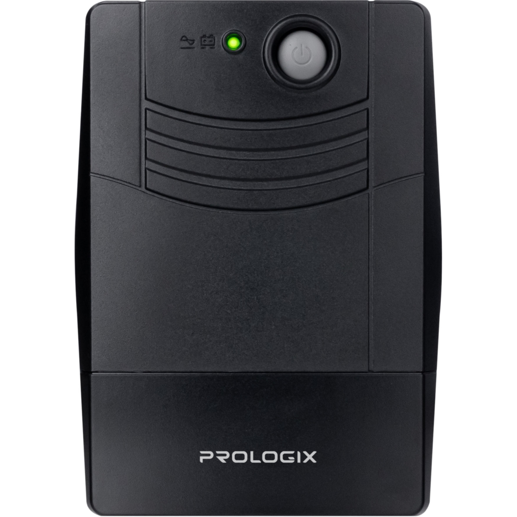 Пристрій безперебійного живлення Prologix 1000VA 600W USB (PLPU1000VA4LED) - фото 1