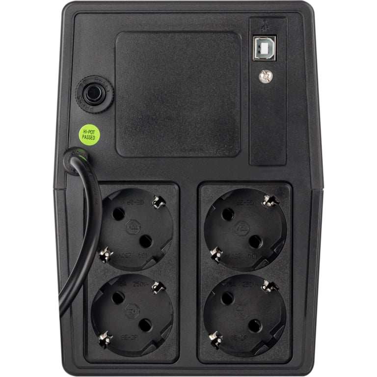 Пристрій безперебійного живлення Prologix 1000VA 600W USB (PLPU1000VA4LED) - фото 3