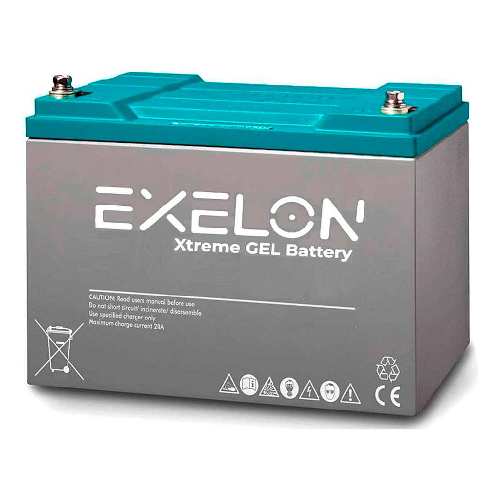 Батарея до ДБЖ Exelon 12V-100Ah, GEL (12V100H XTREME)