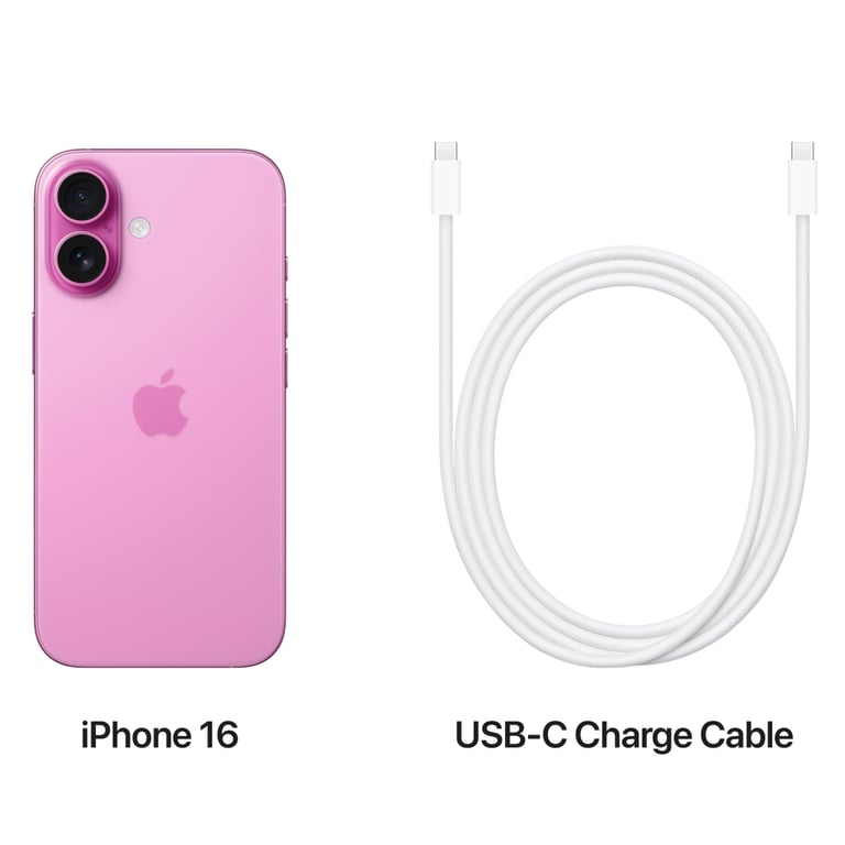 Мобільний телефон Apple iPhone 16 128GB Pink (MYEA3) - фото 8