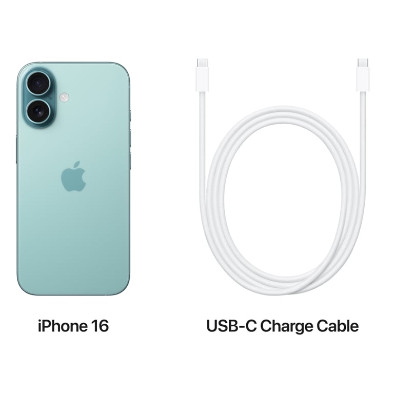 Мобільний телефон Apple iPhone 16 128GB Teal (MYED3) - фото 8