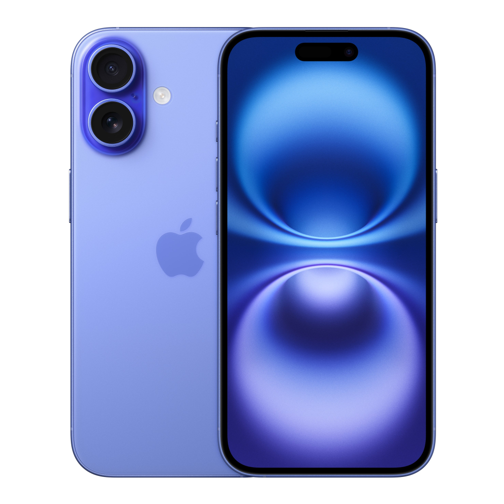 Мобільний телефон Apple iPhone 16 128GB Ultramarine (MYEC3) - фото 1