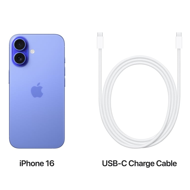 Мобільний телефон Apple iPhone 16 128GB Ultramarine (MYEC3) - фото 8
