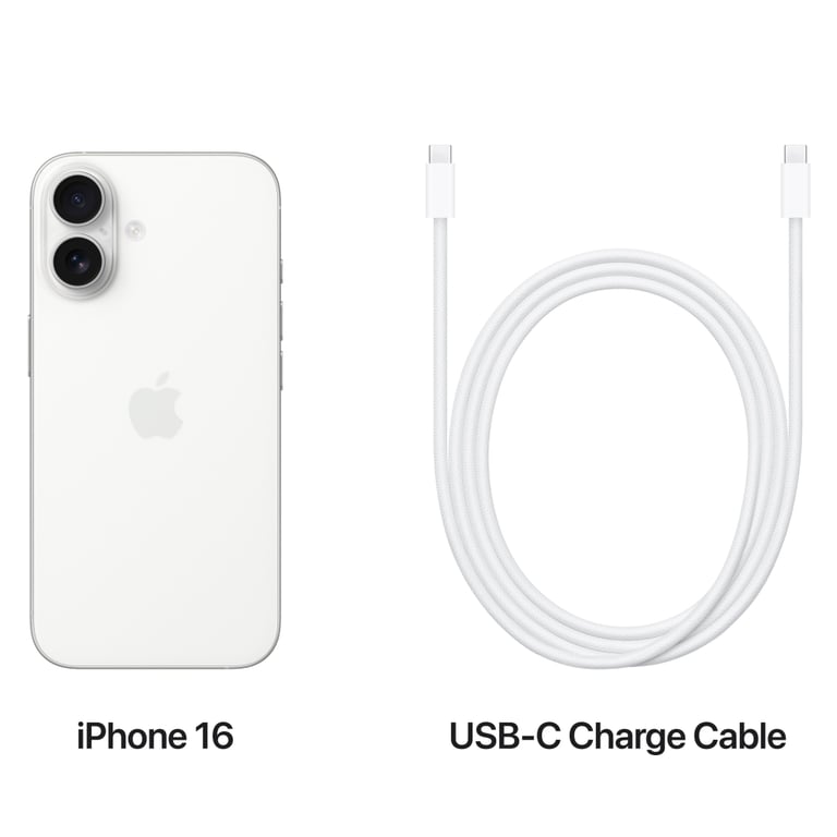 Мобільний телефон Apple iPhone 16 128GB White (MYE93) - фото 8