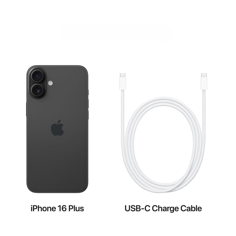Мобільний телефон Apple iPhone 16 Plus 128GB Black (MXVU3) - фото 8