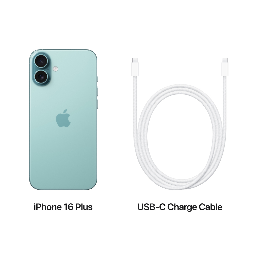 Мобільний телефон Apple iPhone 16 Plus 128GB Teal (MXVY3) - фото 8 Мобільний телефон Apple iPhone 16 Plus 128GB Teal (MXVY3) - фото 8