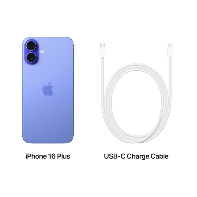 Мобільний телефон Apple iPhone 16 Plus 128GB Ultramarine (MXVX3) - фото 8