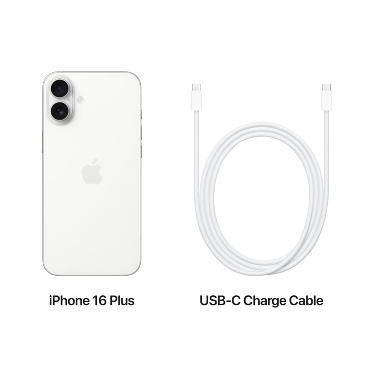 Мобільний телефон Apple iPhone 16 Plus 128GB White (MXVV3) - фото 8