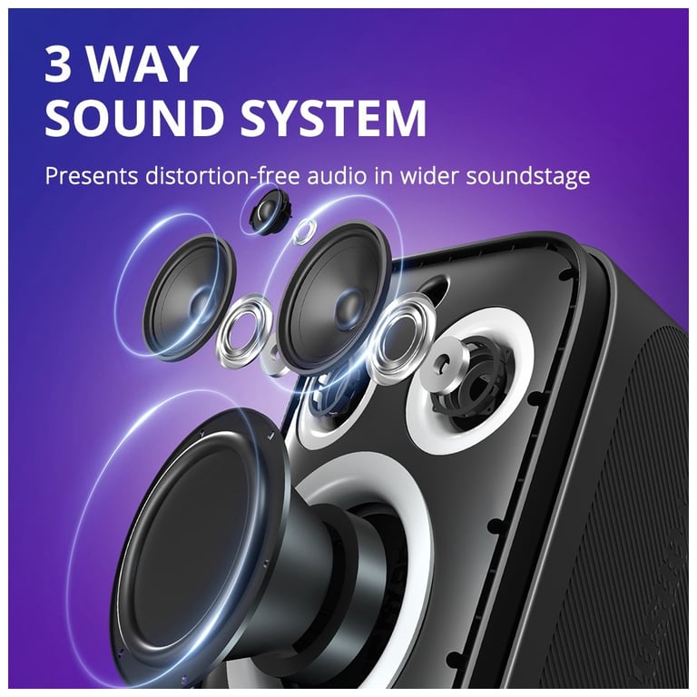 Акустична система Tronsmart Halo 200 + 2 MIcs Black (968233) - фото 11