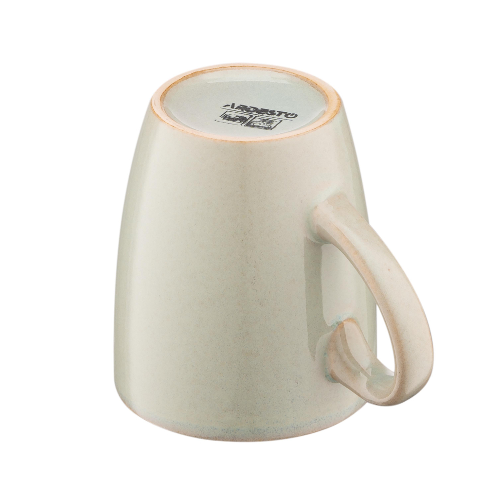 Чашка Ardesto Lecco, 390мл, кераміка, сірий (AR2939LRG) - фото 4 Чашка Ardesto Lecco, 390мл, кераміка, сірий (AR2939LRG) - фото 4