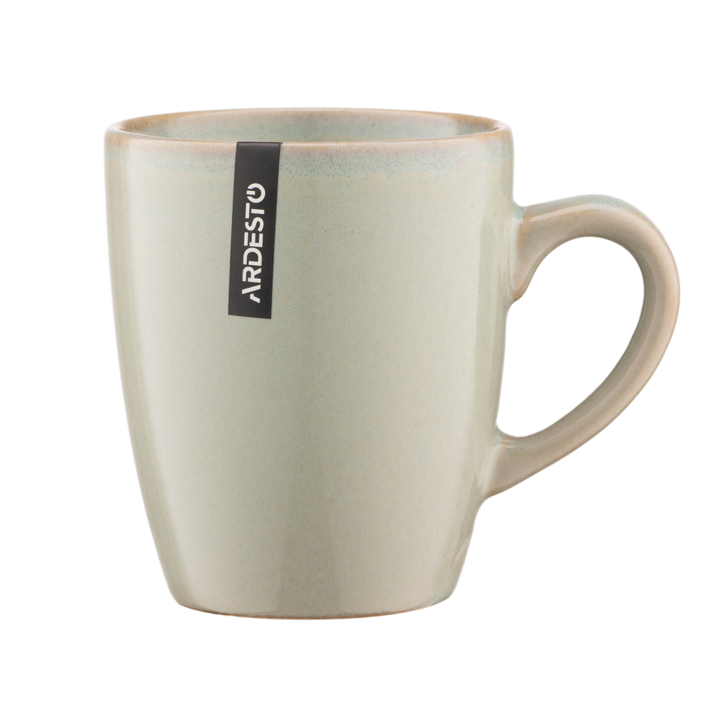 Чашка Ardesto Lecco, 390мл, кераміка, сірий (AR2939LRG) - фото 5 Чашка Ardesto Lecco, 390мл, кераміка, сірий (AR2939LRG) - фото 5