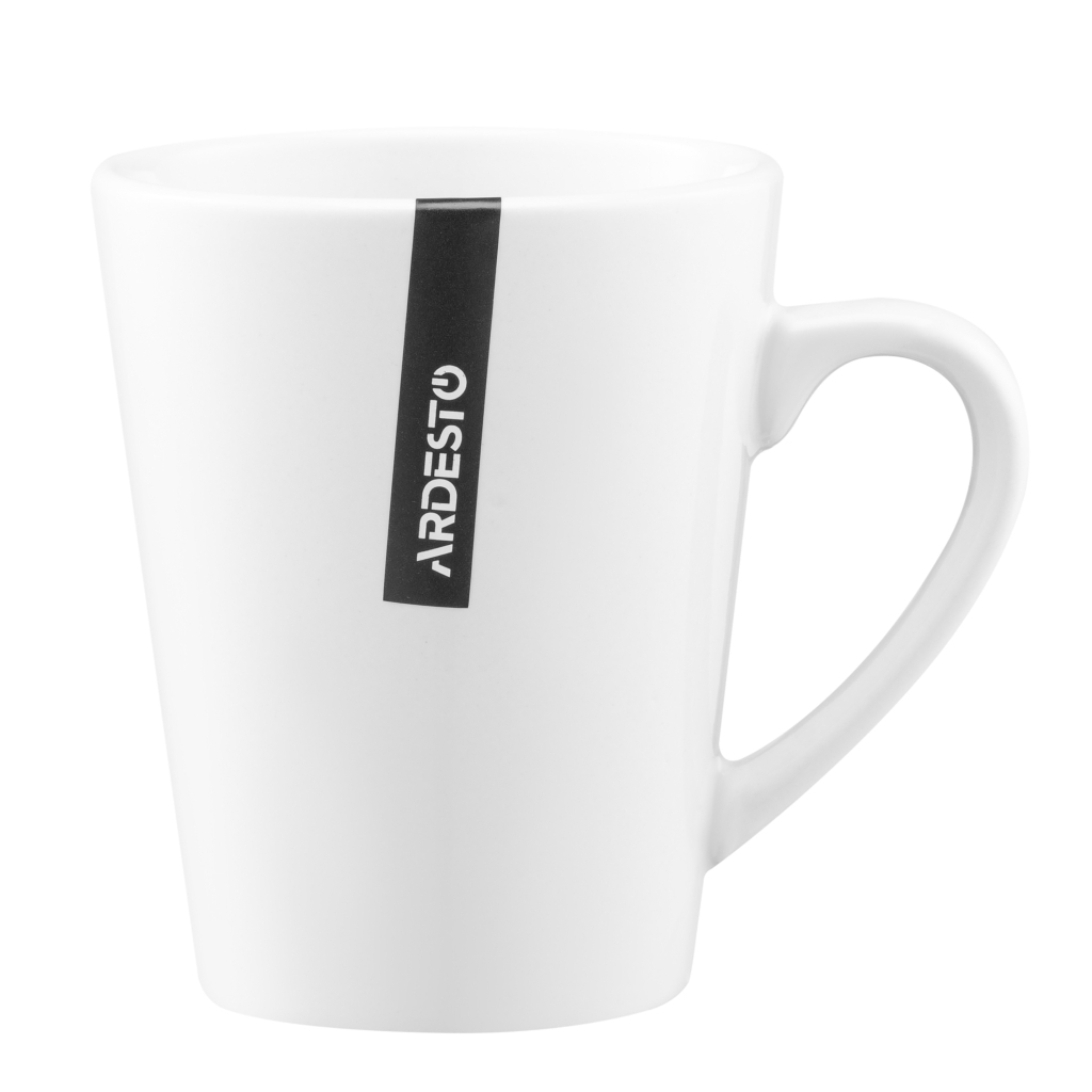 Чашка Ardesto Mario, 240мл, кераміка, білий (AR3480W) - фото 1