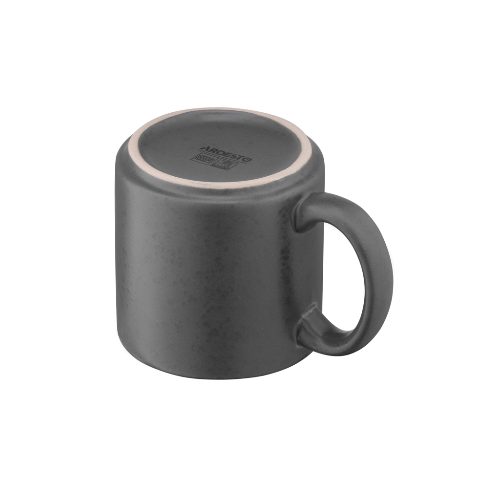 Чашка Ardesto Trento, 400мл, кераміка, сірий (AR2940TG) - фото 5 Чашка Ardesto Trento, 400мл, кераміка, сірий (AR2940TG) - фото 5