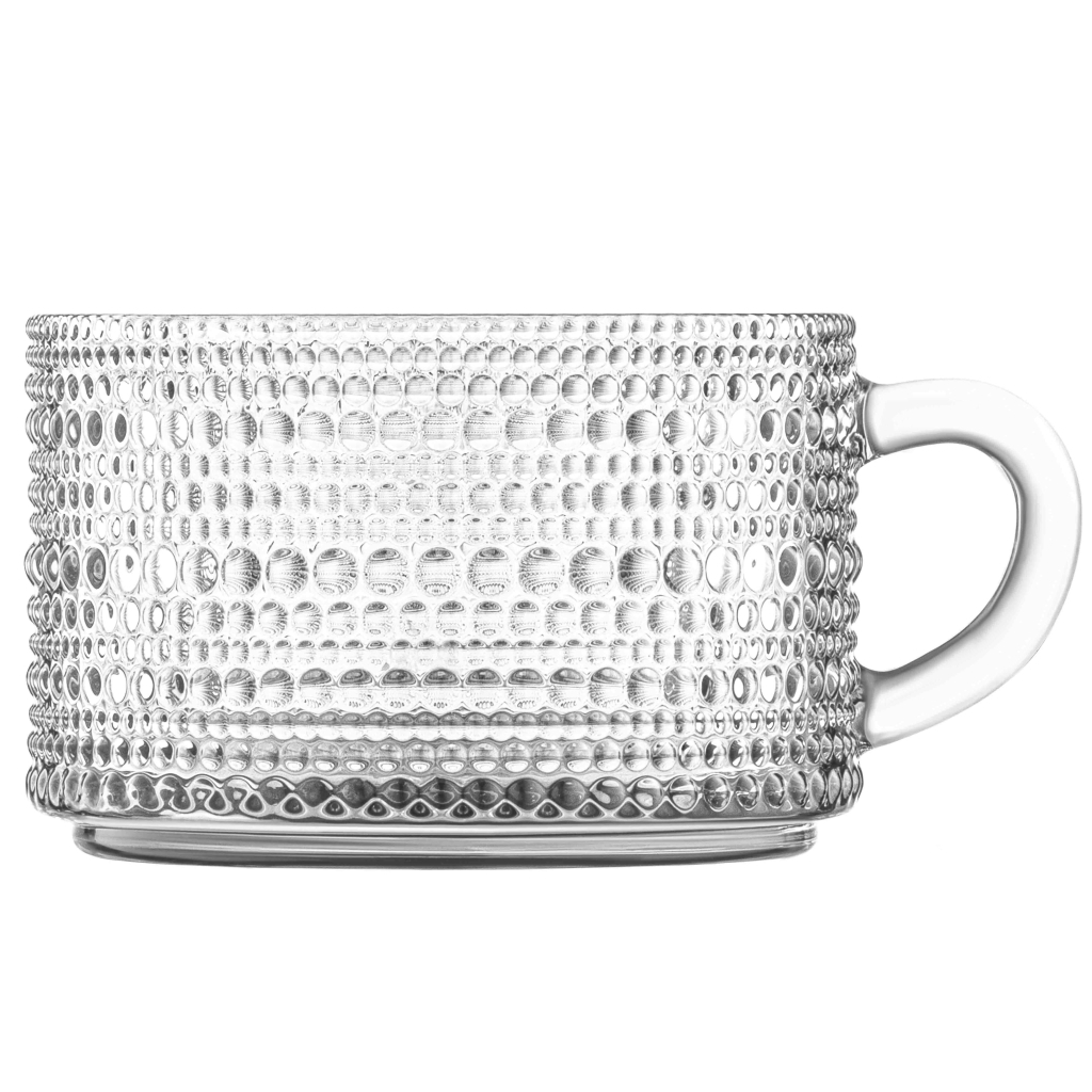 Чашка Ardesto Verbena, 10.5см, скло, прозорий (AR5024) - фото 2 Чашка Ardesto Verbena, 10.5см, скло, прозорий (AR5024) - фото 2