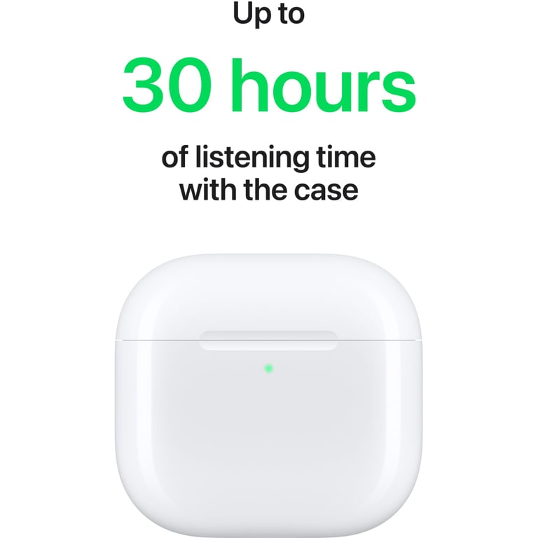 Навушники Apple AirPods 4 (MXP63ZE/A) - фото 6