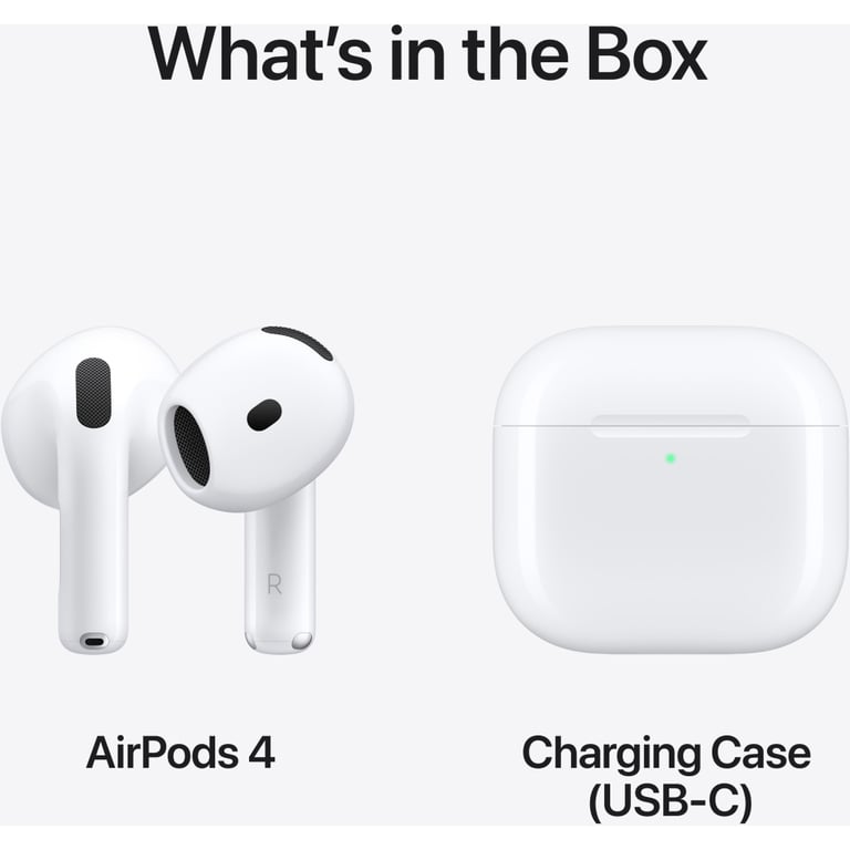 Навушники Apple AirPods 4 (MXP63ZE/A) - фото 8