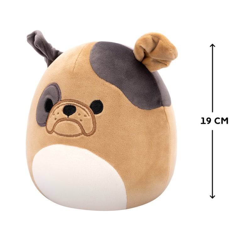М'яка іграшка Squishmallows Бульдог Лофер 19 см (SQCR06596) - фото 2
