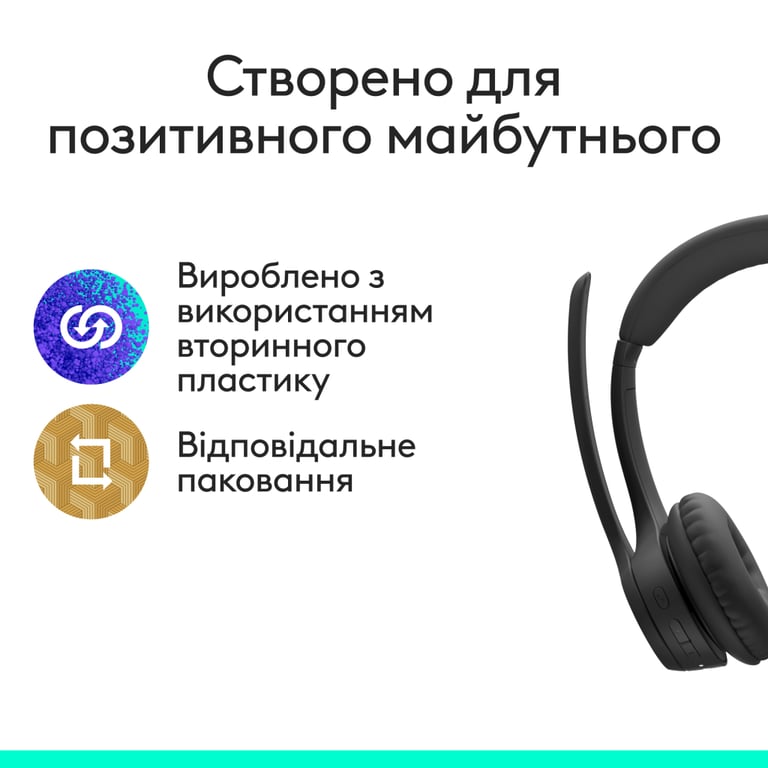 Навушники Logitech Zone 305 for Business Bluetooth Black (981-001458) - фото 7