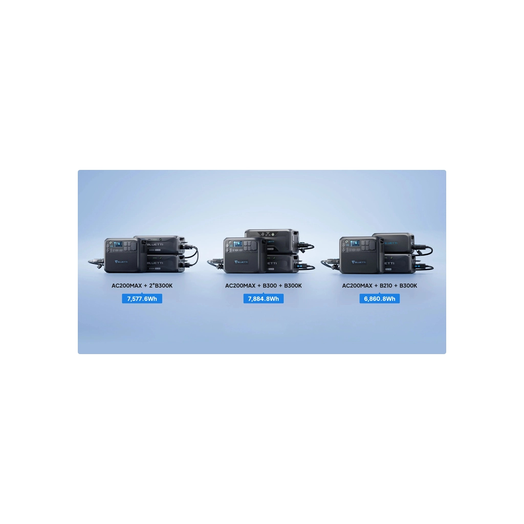 Додаткова батарея для зарядної станції BLUETTI B300K 2764.8Wh (B300K) - фото 8 Додаткова батарея для зарядної станції BLUETTI B300K 2764.8Wh (B300K) - фото 8