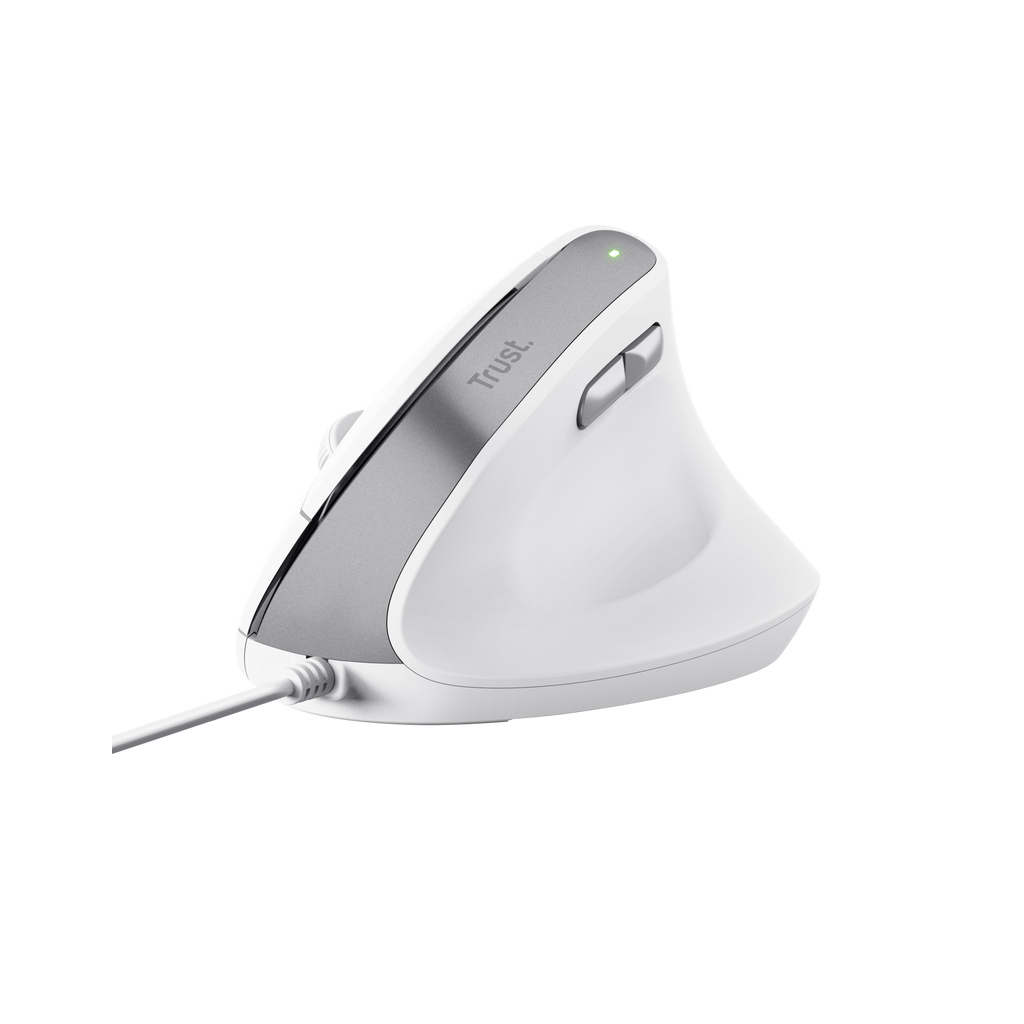 Мишка Trust Bayo II Ergonomic USB White (25397) - фото 2 Мишка Trust Bayo II Ergonomic USB White (25397) - фото 2