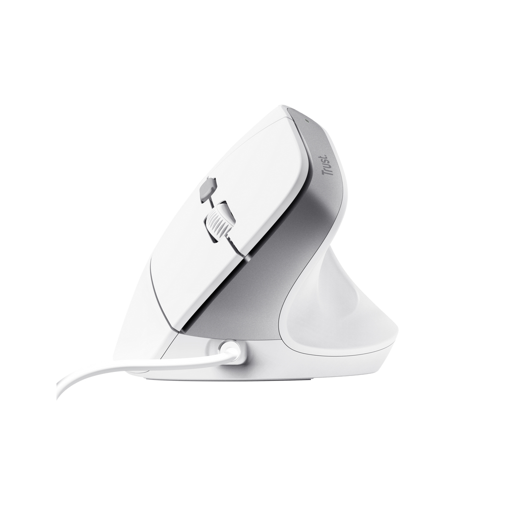 Мишка Trust Bayo II Ergonomic USB White (25397) - фото 3 Мишка Trust Bayo II Ergonomic USB White (25397) - фото 3