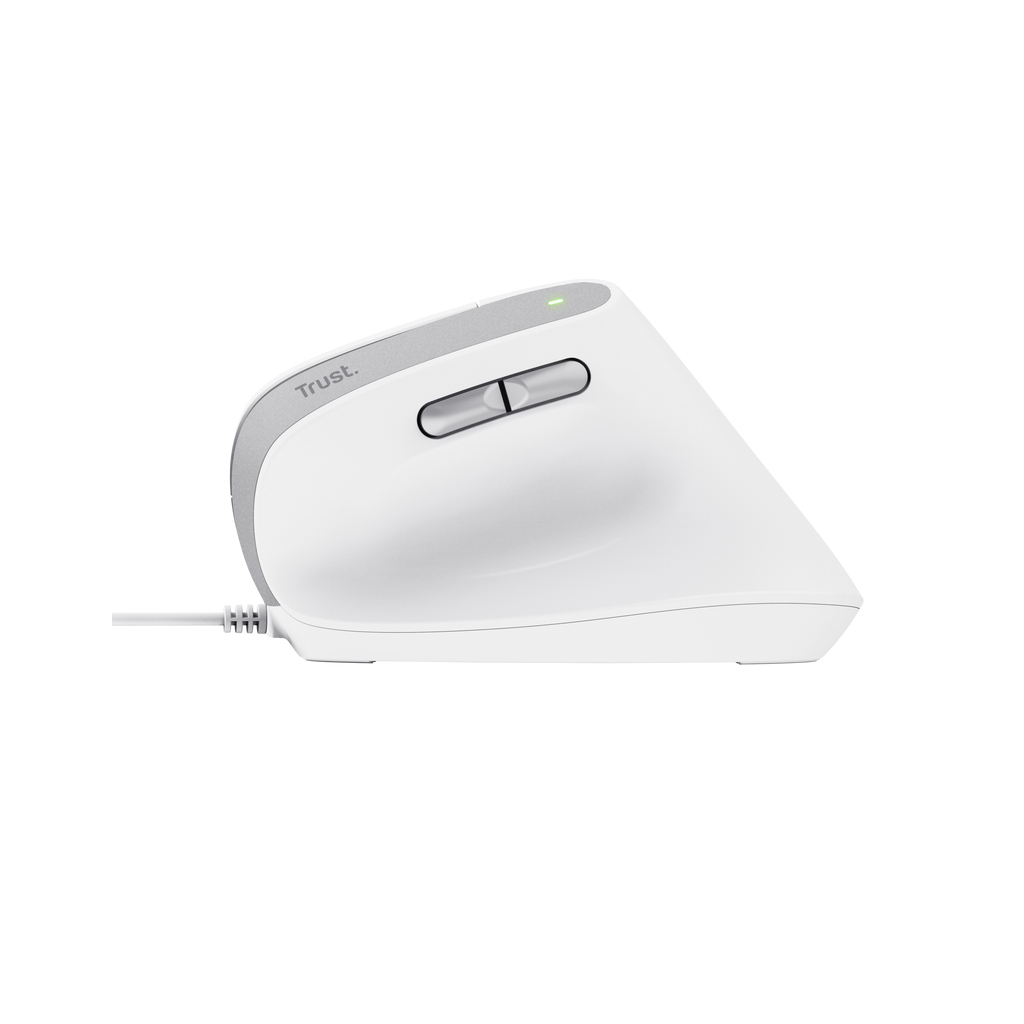 Мишка Trust Bayo II Ergonomic USB White (25397) - фото 4 Мишка Trust Bayo II Ergonomic USB White (25397) - фото 4