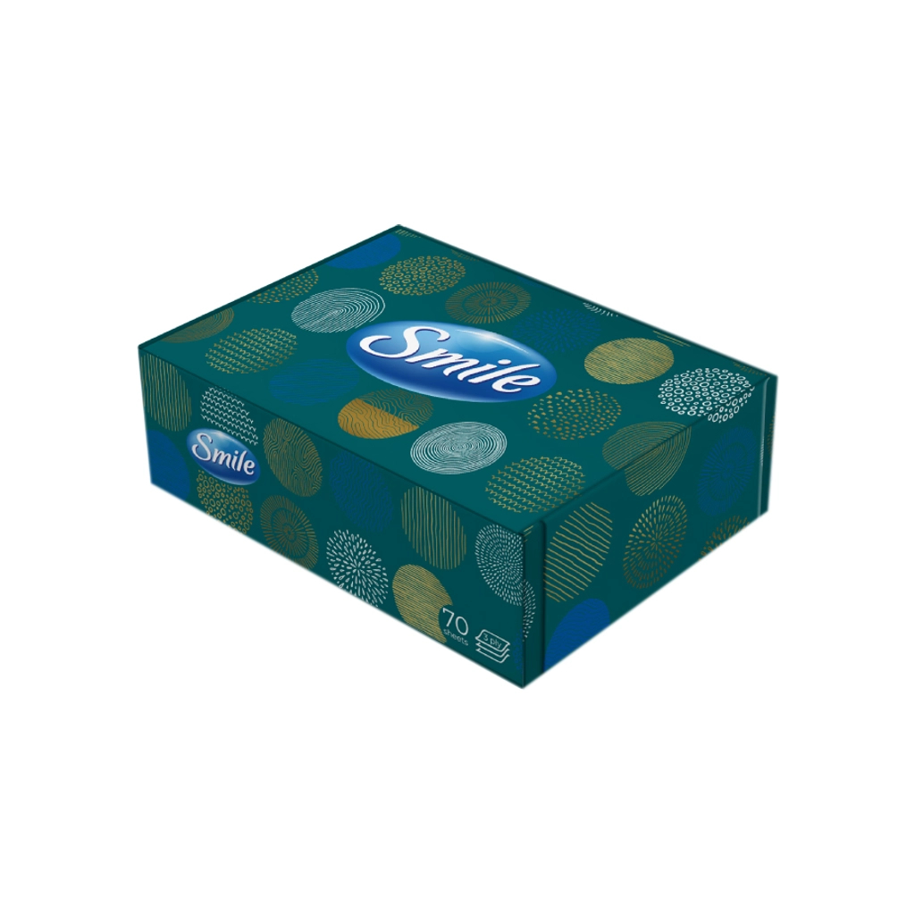 Серветки косметичні Smile 3 шари 70 листів Дизайн коробки в асортименті (4823071662016) - фото 3 Серветки косметичні Smile 3 шари 70 листів Дизайн коробки в асортименті (4823071662016) - фото 3