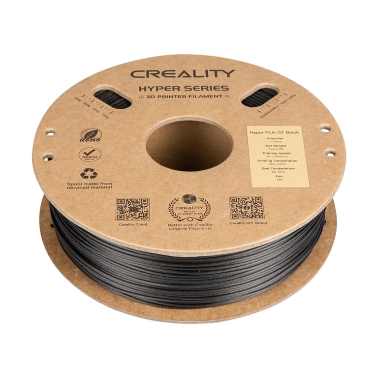Пластик для 3D-принтера Creality PLA-CF 1кг, 1.75мм, black (3301060015) - фото 3
