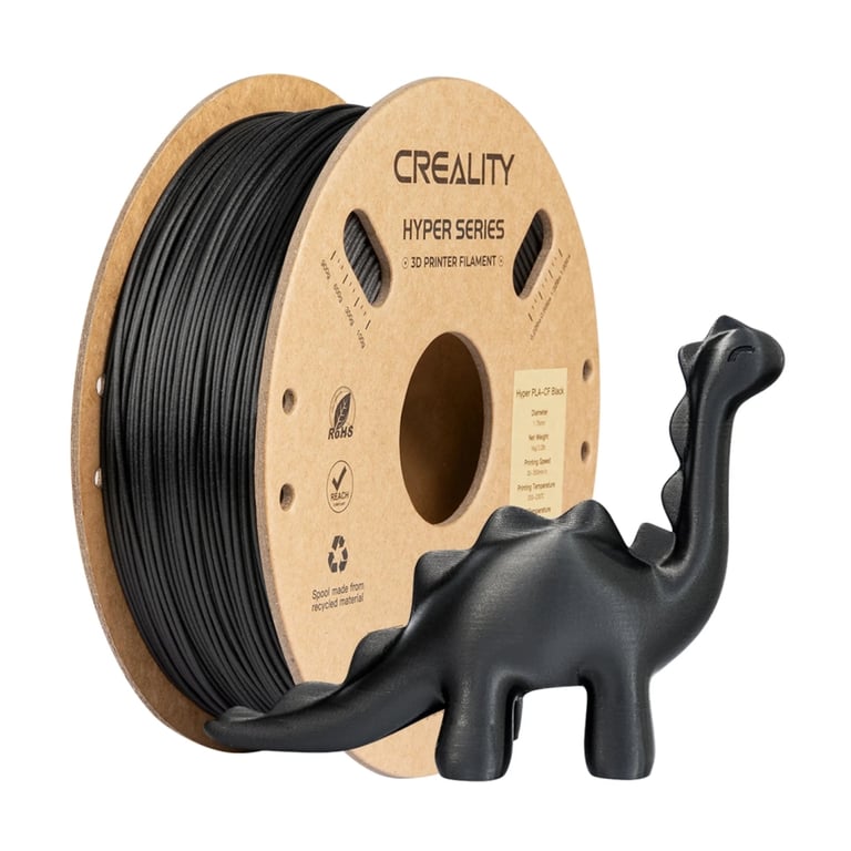 Пластик для 3D-принтера Creality PLA-CF 1кг, 1.75мм, black (3301060015) - фото 4