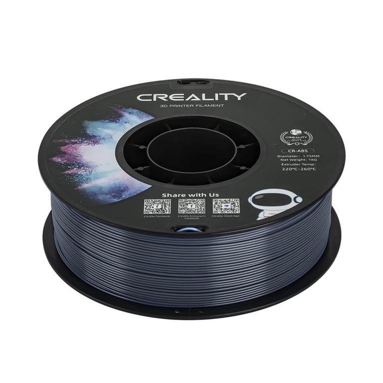 Пластик для 3D-принтера Creality ABS 1кг, 1.75мм, gray (3301020034) - фото 2
