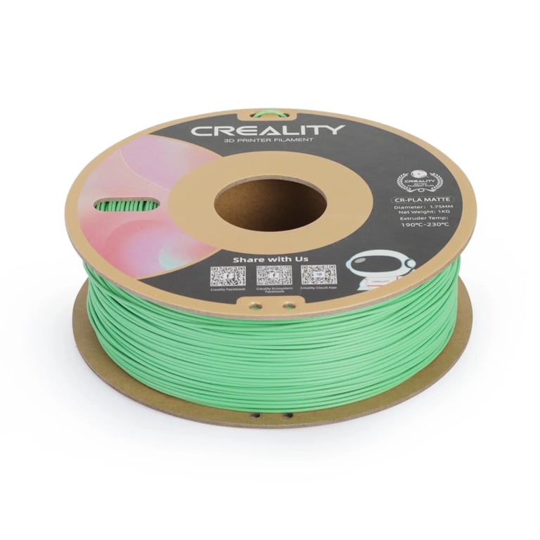 Пластик для 3D-принтера Creality PLA matte 1кг, 1.75мм, green avocado (3301010301) - фото 2