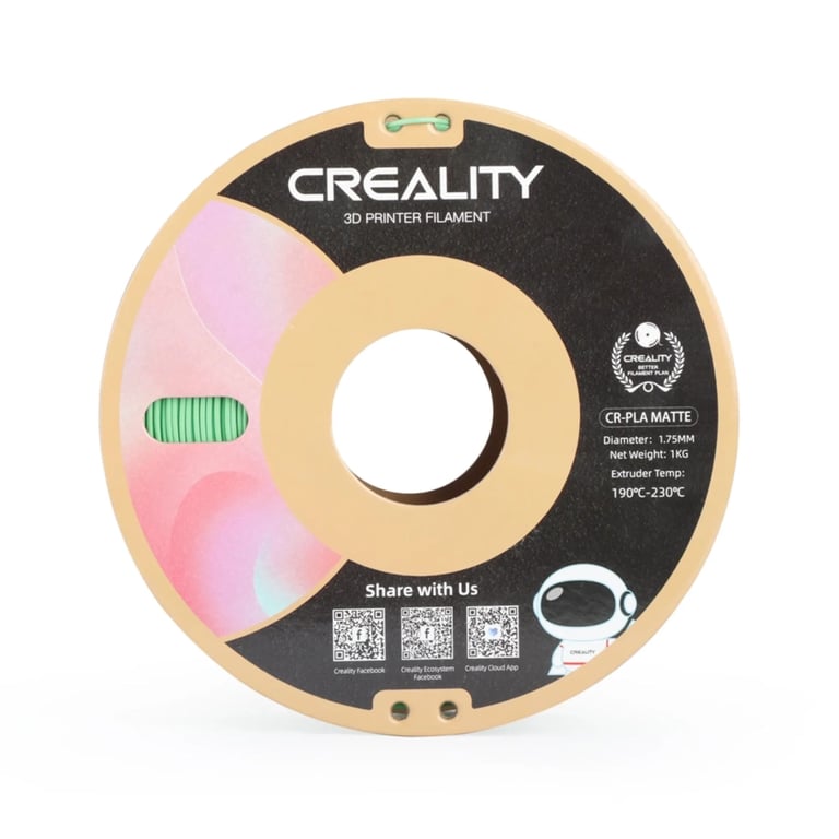 Пластик для 3D-принтера Creality PLA matte 1кг, 1.75мм, green avocado (3301010301) - фото 4
